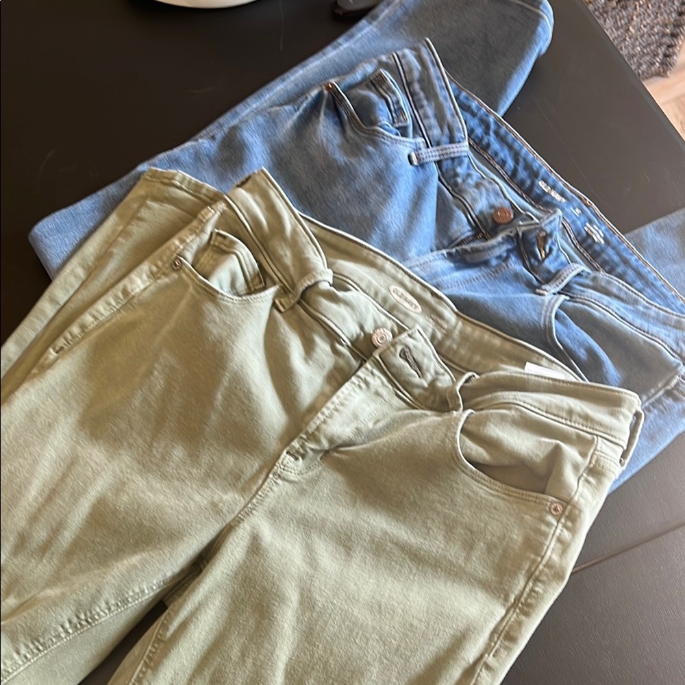 🔥 Women's Size 12 short Old Navy skinny jeans bundle